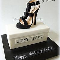 Jimmy Choo Stiletto - cake by D Cake Creations® - CakesDecor