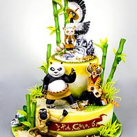Kung Fu Panda Cake 2