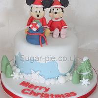 A Minnie & mickey Christmas
