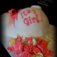 It's a Girl! Belly Cake <3