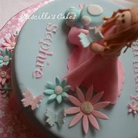 Girl's brithday cake