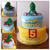Rex Toy Story Cake