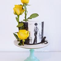 Handpainted cake