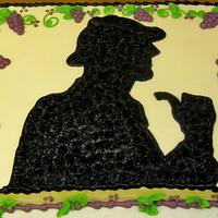 Sherlock holmes w/ grapes & vines Birthday/ Murder Mystery party