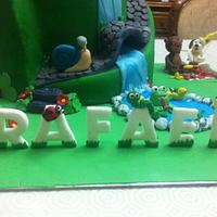 Nature and Garden | 1st birthday cake 