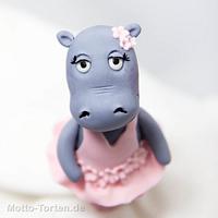 Hippo as a ballerina
