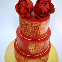 Henna cake