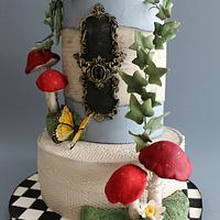 Secret garden cake 