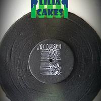 Pick Up Vinyl Cake (Joy Division)