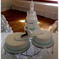 fairytale wedding cake