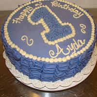 Ayda's 1st Birthday cake