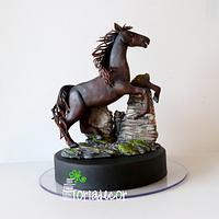 Jewel the chocolate mare