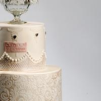 M&G Wedding Cake