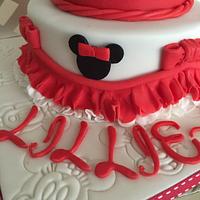 Mini mouse first birthday