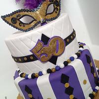 Carnivale Cake