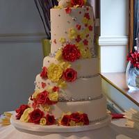 Charity Wedding Cake
