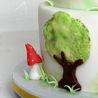 1st birthday cake 