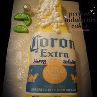  Corona Beer Bottle  Birthday Cake