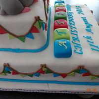 Christening Cake with a difference 