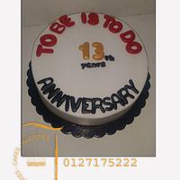 to be is to do cake 13th