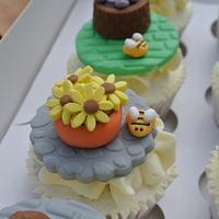 Gardening Club Cupcakes