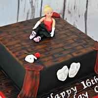 Ballet/Theatre themed cake