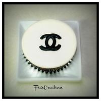 Chanel and Michael Kors Logo Cupcakes