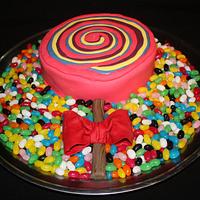 Lollipop cake