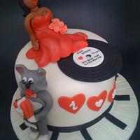 Love song cake