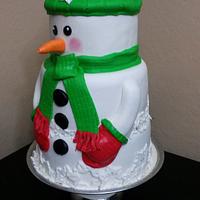 festive snowman