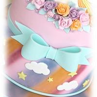 Unicorn cake and party design