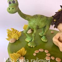 The good dinosaur cake