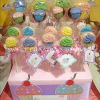 Cupcakeland Themed Cake /Dessert Buffet 