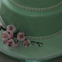 Nate & Tania's Wedding Cake