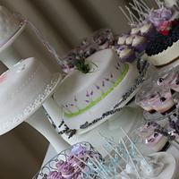 wedding cake bar 