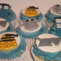 Dr Who Cupcakes