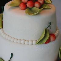 Marzipan Cherries Cake