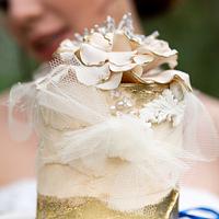 "Celestial Delft" Wedding Cake