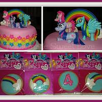 My little Pony birthday cake