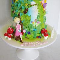 Enchanted Garden cake