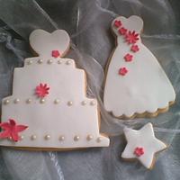 Wedding favour cookies