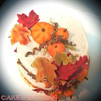 Thanksgiving/Autumn Cake