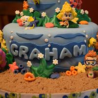 Bubble Guppies for Graham's 2nd Birthday!