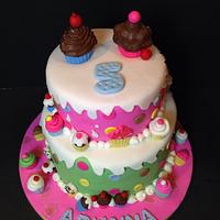 Cupcake cake 