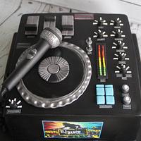 DJ sound systeem cake