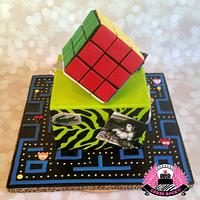 Totally Awesome 80's Cake
