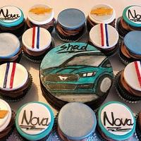muscle car cakes!!