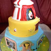 Circus Tent Cake Circus Tent Cake
