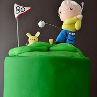 The Sugar Nursery's Golf Cake