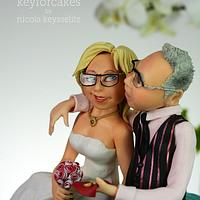 Wedding cake-topper